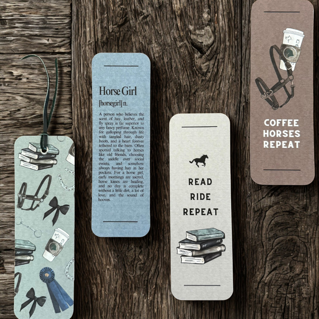 Horse Girl Bookmark Pack of 4